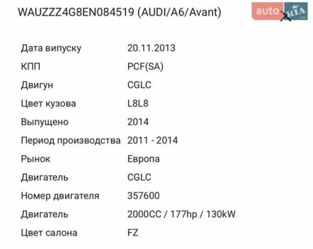 Черный Ауди А6, объемом двигателя 1.97 л и пробегом 311 тыс. км за 14700 $, фото 16 на Automoto.ua