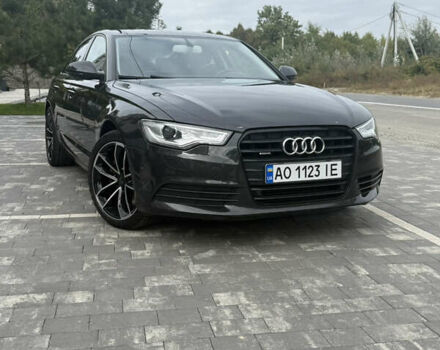 Черный Ауди А6, объемом двигателя 2.97 л и пробегом 244 тыс. км за 15500 $, фото 1 на Automoto.ua