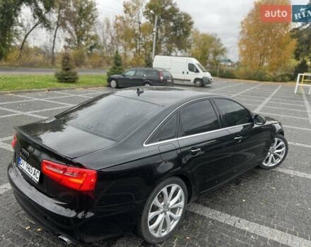 Ауді А6 2013 у Пирятине на Automoto.ua Чорний Ауді А6, об'ємом двигуна 1.98 л та пробігом 230 тис. км за 10500 $, фото 4 на Automoto.ua