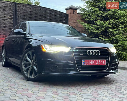 Черный Ауди А6, объемом двигателя 3 л и пробегом 217 тыс. км за 11950 $, фото 1 на Automoto.ua