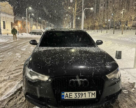 Черный Ауди А6, объемом двигателя 3 л и пробегом 140 тыс. км за 19500 $, фото 2 на Automoto.ua