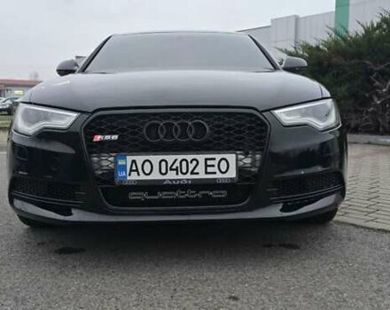 Ауді А6 2014 у Ужгороді на Automoto.ua Чорний Ауді А6, об'ємом двигуна 1.98 л та пробігом 272 тис. км за 13200 $, фото 2 на Automoto.ua