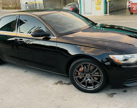 Черный Ауди А6, объемом двигателя 1.98 л и пробегом 160 тыс. км за 15000 $, фото 1 на Automoto.ua