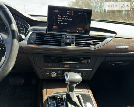 Ауди А6 2014 в Ивано-Франковске на Automoto.ua Черный Ауди А6, объемом двигателя 3 л и пробегом 174 тыс. км за 14800 $, фото 8 на Automoto.ua