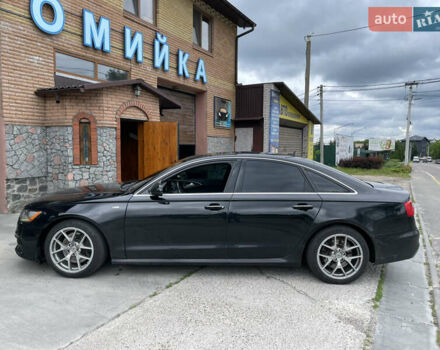 Черный Ауди А6, объемом двигателя 2.97 л и пробегом 240 тыс. км за 21500 $, фото 1 на Automoto.ua