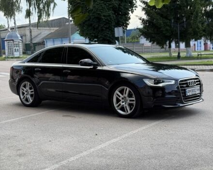 Черный Ауди А6, объемом двигателя 3 л и пробегом 218 тыс. км за 19200 $, фото 1 на Automoto.ua