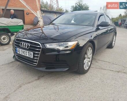 Ауди А6 2014 в Вышгороде на Automoto.ua Черный Ауди А6, объемом двигателя 1.98 л и пробегом 200 тыс. км за 15000 $, фото 7 на Automoto.ua