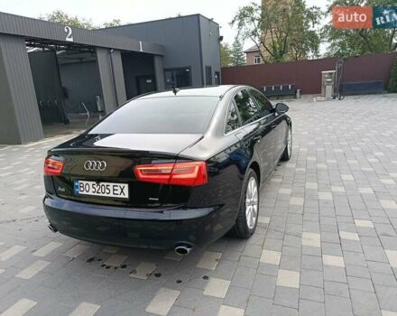 Ауді А6 2014 у Бучаче на Automoto.ua Чорний Ауді А6, об'ємом двигуна 2 л та пробігом 247 тис. км за 14550 $, фото 8 на Automoto.ua