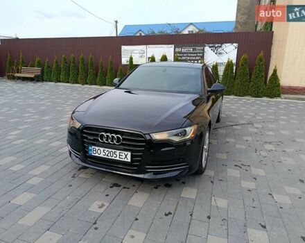 Ауді А6 2014 у Бучаче на Automoto.ua Чорний Ауді А6, об'ємом двигуна 2 л та пробігом 247 тис. км за 14550 $, фото 9 на Automoto.ua