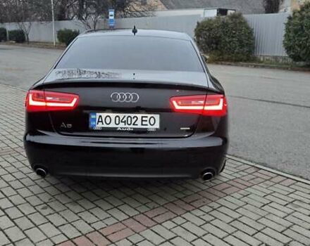 Ауді А6 2014 у Ужгороді на Automoto.ua Чорний Ауді А6, об'ємом двигуна 1.98 л та пробігом 272 тис. км за 13200 $, фото 4 на Automoto.ua