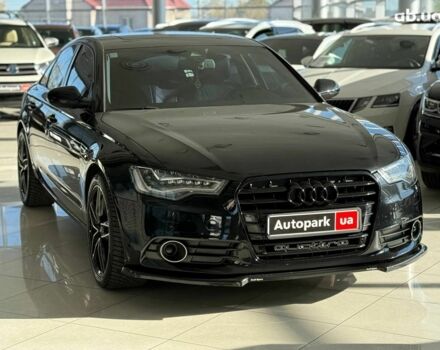 Черный Ауди А6, объемом двигателя 3 л и пробегом 190 тыс. км за 20490 $, фото 2 на Automoto.ua