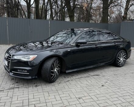 Чорний Ауді А6, об'ємом двигуна 2 л та пробігом 160 тис. км за 14800 $, фото 1 на Automoto.ua