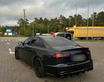 Черный Ауди А6, объемом двигателя 3 л и пробегом 140 тыс. км за 343 $, фото 4 на Automoto.ua