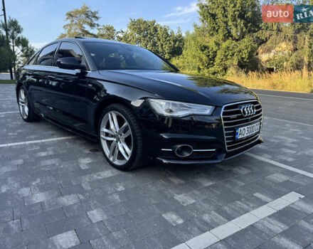 Ауді А6 2015 у Ужгороді на Automoto.ua Чорний Ауді А6, об'ємом двигуна 2.97 л та пробігом 147 тис. км за 26600 $, фото 1 на Automoto.ua