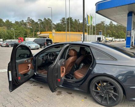 Черный Ауди А6, объемом двигателя 3 л и пробегом 140 тыс. км за 343 $, фото 5 на Automoto.ua