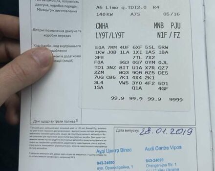 Черный Ауди А6, объемом двигателя 1.97 л и пробегом 133 тыс. км за 27300 $, фото 4 на Automoto.ua