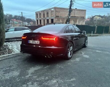 Черный Ауди А6, объемом двигателя 3 л и пробегом 150 тыс. км за 19800 $, фото 4 на Automoto.ua