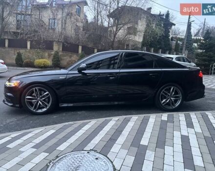 Черный Ауди А6, объемом двигателя 3 л и пробегом 150 тыс. км за 19800 $, фото 2 на Automoto.ua