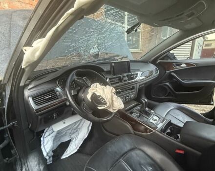 Черный Ауди А6, объемом двигателя 2 л и пробегом 130 тыс. км за 6500 $, фото 2 на Automoto.ua