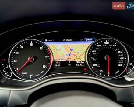 Черный Ауди А6, объемом двигателя 3 л и пробегом 56 тыс. км за 31990 $, фото 72 на Automoto.ua