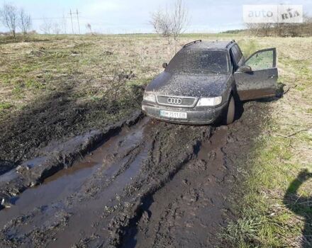 Чорний Ауді А6, об'ємом двигуна 2.5 л та пробігом 500 тис. км за 2800 $, фото 1 на Automoto.ua