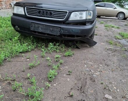 Черный Ауди А6, объемом двигателя 2.5 л и пробегом 230 тыс. км за 1200 $, фото 1 на Automoto.ua