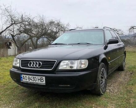Черный Ауди А6, объемом двигателя 2.6 л и пробегом 405 тыс. км за 2600 $, фото 1 на Automoto.ua