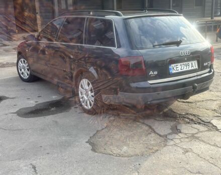 Черный Ауди А6, объемом двигателя 2.5 л и пробегом 380 тыс. км за 3850 $, фото 1 на Automoto.ua