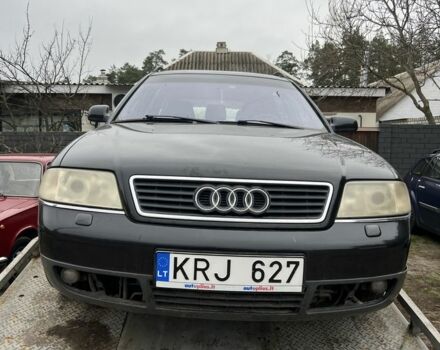Черный Ауди А6, объемом двигателя 2.5 л и пробегом 250 тыс. км за 1750 $, фото 1 на Automoto.ua
