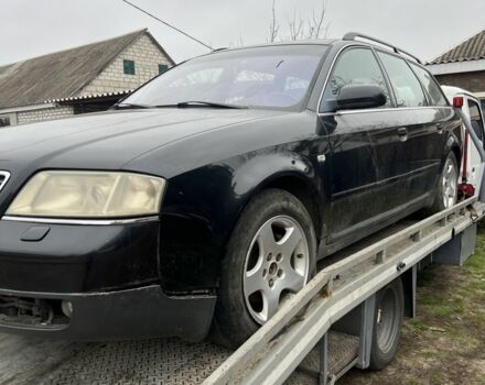 Черный Ауди А6, объемом двигателя 2.5 л и пробегом 250 тыс. км за 1750 $, фото 2 на Automoto.ua