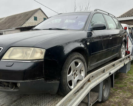 Чорний Ауді А6, об'ємом двигуна 2.5 л та пробігом 289 тис. км за 1750 $, фото 2 на Automoto.ua