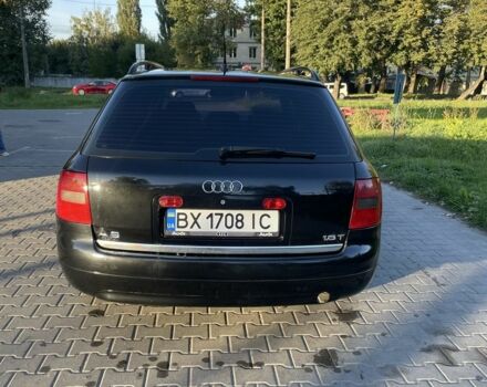 Черный Ауди А6, объемом двигателя 1.8 л и пробегом 350 тыс. км за 3600 $, фото 2 на Automoto.ua