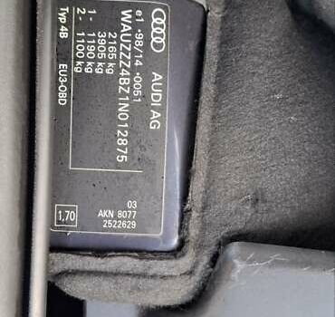 Черный Ауди А6, объемом двигателя 2.5 л и пробегом 383 тыс. км за 4650 $, фото 23 на Automoto.ua