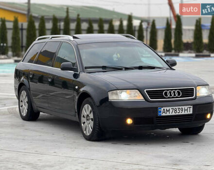 Черный Ауди А6, объемом двигателя 2.5 л и пробегом 376 тыс. км за 3999 $, фото 9 на Automoto.ua