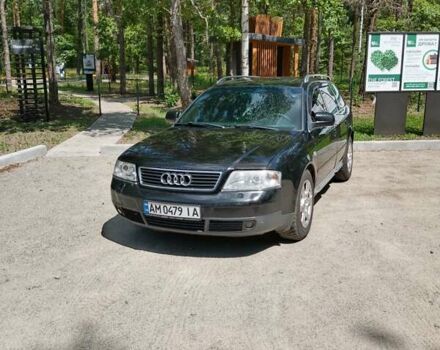 Черный Ауди А6, объемом двигателя 2.5 л и пробегом 390 тыс. км за 4400 $, фото 3 на Automoto.ua