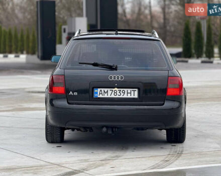 Черный Ауди А6, объемом двигателя 2.5 л и пробегом 376 тыс. км за 3999 $, фото 8 на Automoto.ua