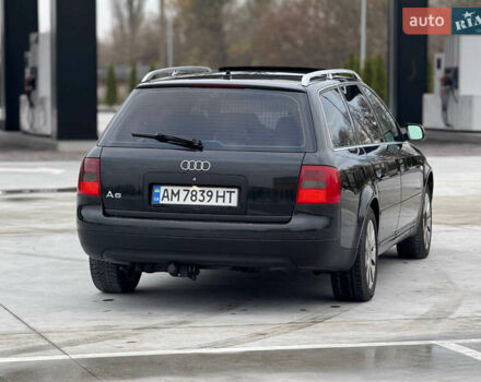 Черный Ауди А6, объемом двигателя 2.5 л и пробегом 376 тыс. км за 3999 $, фото 2 на Automoto.ua