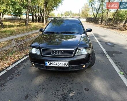 Черный Ауди А6, объемом двигателя 2.5 л и пробегом 357 тыс. км за 4799 $, фото 1 на Automoto.ua