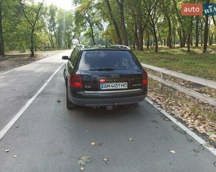 Черный Ауди А6, объемом двигателя 2.5 л и пробегом 357 тыс. км за 4799 $, фото 4 на Automoto.ua