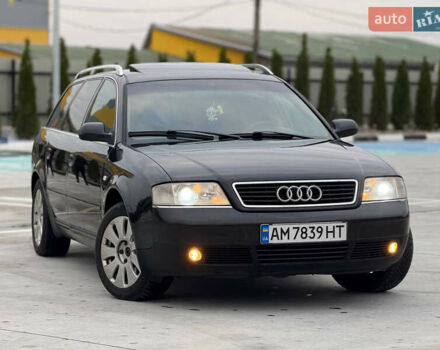Черный Ауди А6, объемом двигателя 2.5 л и пробегом 376 тыс. км за 3999 $, фото 1 на Automoto.ua
