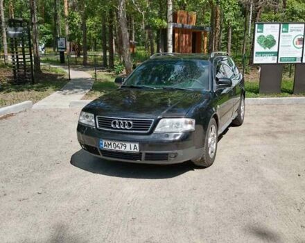 Черный Ауди А6, объемом двигателя 2.5 л и пробегом 395 тыс. км за 4500 $, фото 4 на Automoto.ua