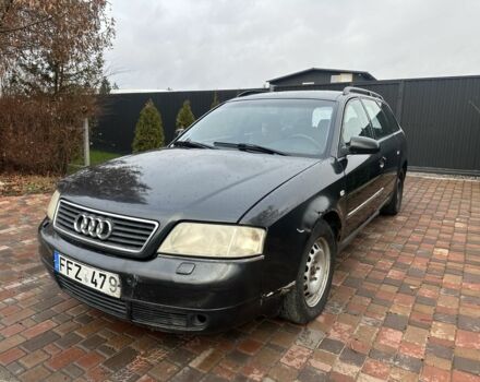 Черный Ауди А6, объемом двигателя 2.5 л и пробегом 300 тыс. км за 1500 $, фото 1 на Automoto.ua