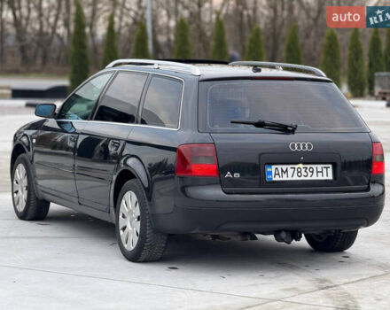 Черный Ауди А6, объемом двигателя 2.5 л и пробегом 376 тыс. км за 3999 $, фото 11 на Automoto.ua