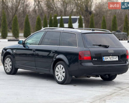 Черный Ауди А6, объемом двигателя 2.5 л и пробегом 376 тыс. км за 3999 $, фото 3 на Automoto.ua