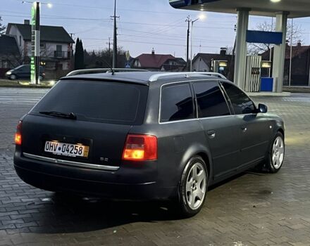 Черный Ауди А6, объемом двигателя 2.5 л и пробегом 380 тыс. км за 1999 $, фото 4 на Automoto.ua