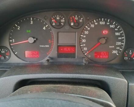 Черный Ауди А6, объемом двигателя 2.5 л и пробегом 316 тыс. км за 3500 $, фото 8 на Automoto.ua