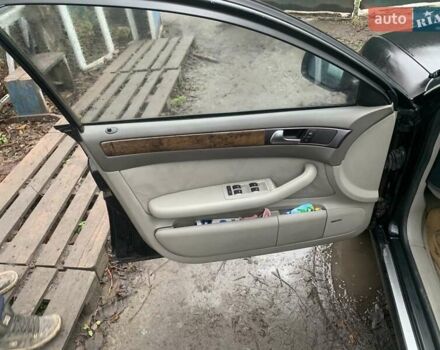 Черный Ауди А6, объемом двигателя 2.5 л и пробегом 375 тыс. км за 2800 $, фото 13 на Automoto.ua