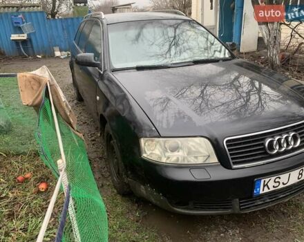 Черный Ауди А6, объемом двигателя 2.5 л и пробегом 375 тыс. км за 2800 $, фото 3 на Automoto.ua