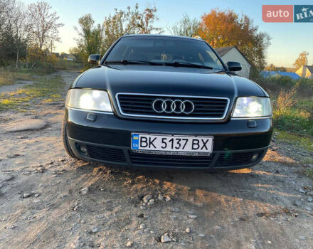 Черный Ауди А6, объемом двигателя 2.5 л и пробегом 384 тыс. км за 4800 $, фото 12 на Automoto.ua