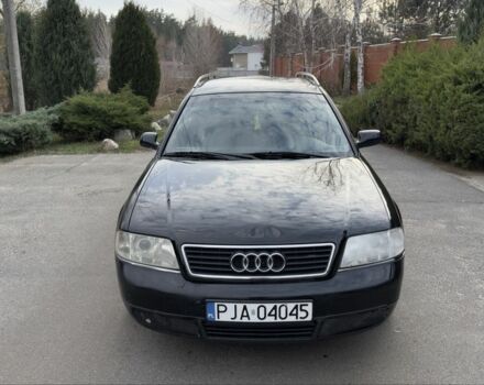 Черный Ауди А6, объемом двигателя 1.8 л и пробегом 300 тыс. км за 1750 $, фото 1 на Automoto.ua